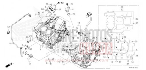 CARTER MOTEUR CL500AS de 2025